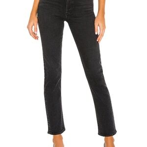 Agolde Riley Black straight Women's Jeans